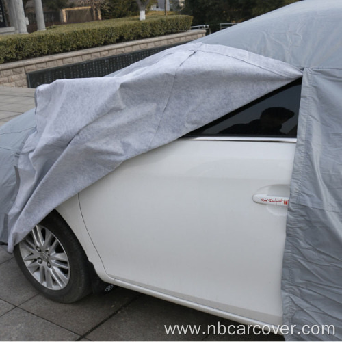 Cotton Universal Film Car Black Outdoor Car Cover